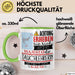 Tauchlehrerin Tasse Geschenk Lustiger Spruch Bitte Erheben Sie Sich Seine Majestät Die Tauchlehrerin Betritt Den Raum Grün Trendation