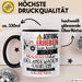 Geländewagenfahrerin Tasse Geschenk Lustiger Spruch Bitte Erheben Sie Sich Seine Majestät Die Geländewagenfahrerin Betritt Den Raum Schwarz Trendation