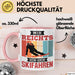 Ski Tasse Geschenk Grafik Mir Reichts Ich Geh Ski Fahren Becher Rosa Trendation