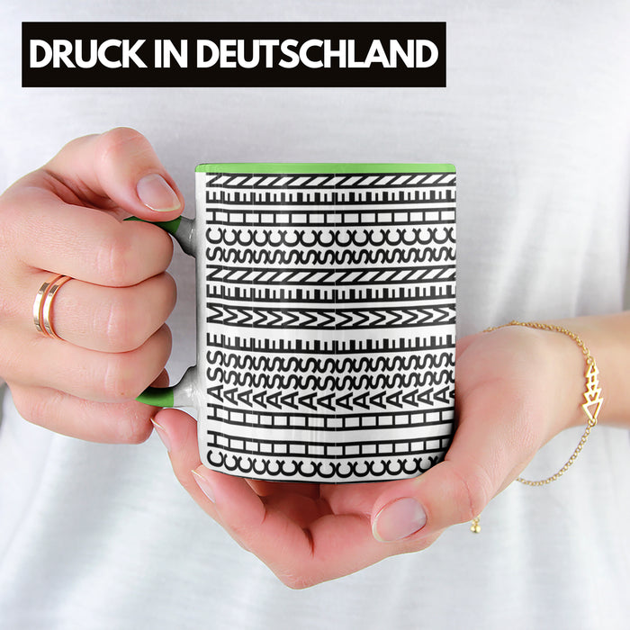 Ich Hasse Menschen Tasse Lustiges Geschenk Allover-Print Quer Lesen Trendation