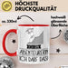 Geschenk für Abenteurerin Tasse Lustige Geschenkidee Geburtstag Ich Bin Abenteurerin Ich Darf Das Rot Trendation
