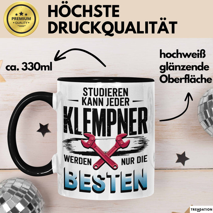 Klempner Tasse Geschenk Besten Werden Klempner Geschenkidee Trendation