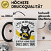 Katzen Tasse Geschenk Duct Duct Tape Geschenkidee Lustig Katze Sarkasmus Schwarz Trendation