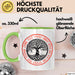 Keltischer Baum des Lebens Tasse Geschenk Geschenkidee Grün Trendation