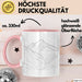 Minimalist Tasse Geschenkidee Liebhaber des einfachen Lebens Rosa Trendation