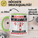 Weinsammler Tasse Geschenk für Weinsammler Geburtstag Lustiger Spruch Kaffee-Becher Was Ist Deine Superkraft Grün Trendation