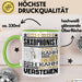 Saxophonist Geschenk Tasse Lustige Geschenkdiee für einen Saxophonist Geburtstag Ich Bin Saxophonist Ich Kann Es Dir Erklären Aber Nicht Für Dich Verstehen Grün Trendation