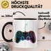 Gamer Gaming Liebhaber Tasse Geschenk Lustige Geschenkidee Spruch Game Controller Trendation