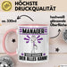 Manager Tasse Geschenk für Manager Der Mann Der Alles Kann Geschenkidee zum Geburtstag Rosa Trendation