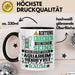 Aquarium-Hobbyist Geschenk Tasse Lustiger Spruch Erheben Sie Sich Der Aquarium-Hobbyist Betritt den Raum Schwarz Trendation