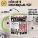 Posaunist Geschenk Tasse Geschenkidee für Posaunist Geburtstag Lustig Ich Bin Posaunist Ich Kann Es Dir Erklären Aber Nicht Für Dich Verstehen Grün Trendation