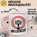 Influencer Tasse Geschenkidee für Content Creator Fans Rosa Trendation