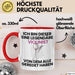 Violinist Geschenk Tasse Lustige Geschenkidee Geburtstag für Violinist Ich Bin Dieser Legendäre Violinist Von Dem Alle Geredet Haben Kaffee-Becher Rot Trendation