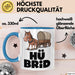 Sarkastische Pferde Tasse Geschenk Lustige Geschenkidee Spruch Hü Brid Blau Trendation