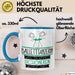 Balletttänzerin Weil Es Keinen Schöneren Beruf Gibt Tasse Geschenk für Eine Balletttänzerin Lustig Blau Trendation