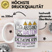 Designerin Tasse Geschenk Lustig Abstand Halten Hochleistungs-Designerin Mit Drang Zur Perfektion Bei Der Arbeit Weiß Trendation