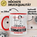 Tonmeister Geschenk Tasse So Gut Kann Nur Ein Tonmeister Aussehen Geschenkidee Kaffee-Becher Rot Trendation