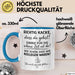 Büroarbeit Kollege Abschied Tasse Geschenk Lustige Geschenkidee Spruch Richtig Kacke Dass Du Gehst Blau Trendation