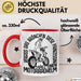 Motorradfahrerin Geschenk Tasse Frauen Motorrad Vergiss Das Krönchen Diese Prinzessin Trägt Einen Motorradhelm Rot Trendation