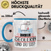 Seglerin Tasse Geschenk Ich Bin Seglerin Und Du So Geschenkidee Lustiger Spruch Becher Blau Trendation