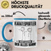 Karatesportler Tasse Geschenk für Karatesportler Der Mann Der Alles Kann Geschenkidee zum Geburtstag Blau Trendation