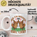 Esel-Liebhaberin Tasse Geschenk Mädchen Frauen Esel-Liebhaber Geschenkidee Becher Weiß Trendation