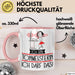 Geschenk für Tonmeisterin Tasse Lustige Geschenkidee Geburtstag Ich Bin Tonmeisterin Ich Darf Das Rosa Trendation