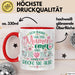 Uroma Tasse Geschenk Ur-Oma Geschenkidee Spruch Ich Habe 3 Titel Mama Oma Und Ur Oma Aber Ich Rocke Sie Alle Kaffee-Becher Rot Trendation