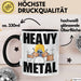 Chemiker Tasse Geschenk Punk Rock Spruch Geschenkidee Wissenschaftler Schwarz Trendation