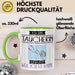 Taucherin Tasse Geschenk Ich Bin Taucherin Warum Weil Ich Es Kann Geschenkidee Geburtstag Grün Trendation