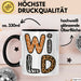 Wilde Tiere Tasse Geschenk Lustige Geschenkidee Spruch Wild Schwarz Trendation