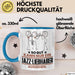 Jazz-Liebhaber Geschenk Tasse So Gut Kann Nur Ein Jazz-Liebhaber Aussehen Geschenkidee Kaffee-Becher Blau Trendation