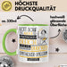 Synthesizer-Spielerin Geschenk Becher Tasse Gott Schuf Alle Menschen Gleich Nur Die Besten Durfeten Synthesizer-Spielerin Werden Geschenkidee Lustig Grün Trendation
