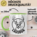 Lausbua Tasse Geschenk Oktober München Geschenkidee Hirsch Becher Grün Trendation