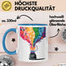 Smoothie Liebhaber Tasse Geschenkidee für Mixer Fan Blau Trendation