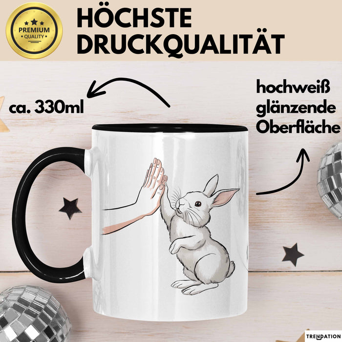 Hasen Papa Mama Tasse Geschenkidee Für Hasen-Liebhaber Und Besitzer Trendation