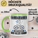 Fahrradfahrer Tasse Geschenk für Fahrradfahrer Der Mann Der Alles Kann Geschenkidee zum Geburtstag Grün Trendation