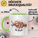 Faultier Liebhaber Tasse Geschenk Lustige Geschenkidee Spruch Für Langsames Leben Fans Grün Trendation