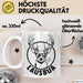 Lausbua Tasse Geschenk Oktober München Geschenkidee Hirsch Becher Weiß Trendation