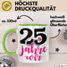 Silberhochzeit 25 Jahre Tasse Geschenk Hochzeitstag Wir Silberhochzeit Spruch Grün Trendation