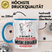 Musikliebhaber Geschenk Tasse So Gut Kann Nur Ein Musikliebhaber Aussehen Geschenkidee Kaffee-Becher Blau Trendation