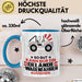 Geländewagenfahrer Geschenk Tasse So Gut Kann Nur Ein Geländewagenfahrer Aussehen Geschenkidee Kaffee-Becher Blau Trendation