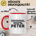 Peter Tasse Original 100% Peter Geschenk Rot Trendation