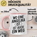 Angelika Tasse Geschenk Wo Eine Angelika Ist Ist Auch Ein Weg Geschenkidee Becher mit Name Rosa Trendation