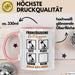 Bulldoggen Hören Aufs Wort Tasse Geschenk Bulldoggen Besitzer Mama Becher Rosa Trendation