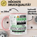 Kiteboarderin Tasse Geschenk Lustiger Spruch Bitte Erheben Sie Sich Seine Majestät Die Kiteboarderin Betritt Den Raum Rosa Trendation