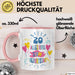20. Geburtstag Tasse Geschenk Männer Frauen Lustig Alles Gute Zum Geburtstag 20er Geburtstags Grüße Geschenkidee Rosa Trendation