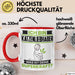 Katzenliebhaber Tasse Geschenk für Katzenliebhaber Geburtstag Lustiger Spruch Kaffee-Becher Was Ist Deine Superkraft Rot Trendation
