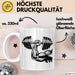 Bodybuilder Tasse Geschenkidee für Fitness Experten Weiß Trendation