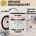 Pilates-Enthusiast Geschenk Tasse Lustiger Spruch Ich Bin Pilates-Enthusiast Warum Weil Ich Es Kann Geschenkidee Bester Pilates-Enthusiast Geburtstag Kaffee-Becher Trendation